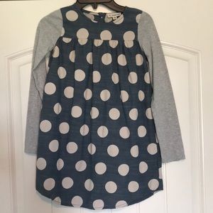 Tucker and Tate Polka Dot Chambray Dress